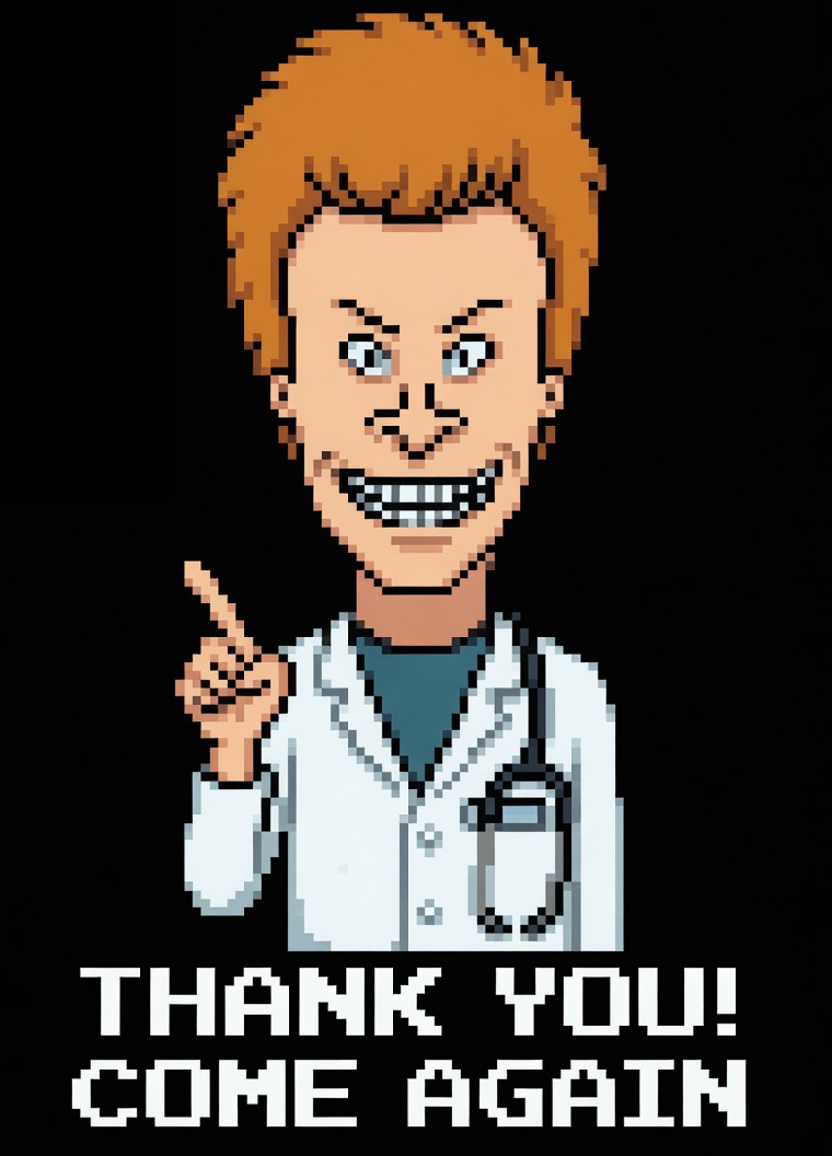 THANK YOU! COME AGAIN